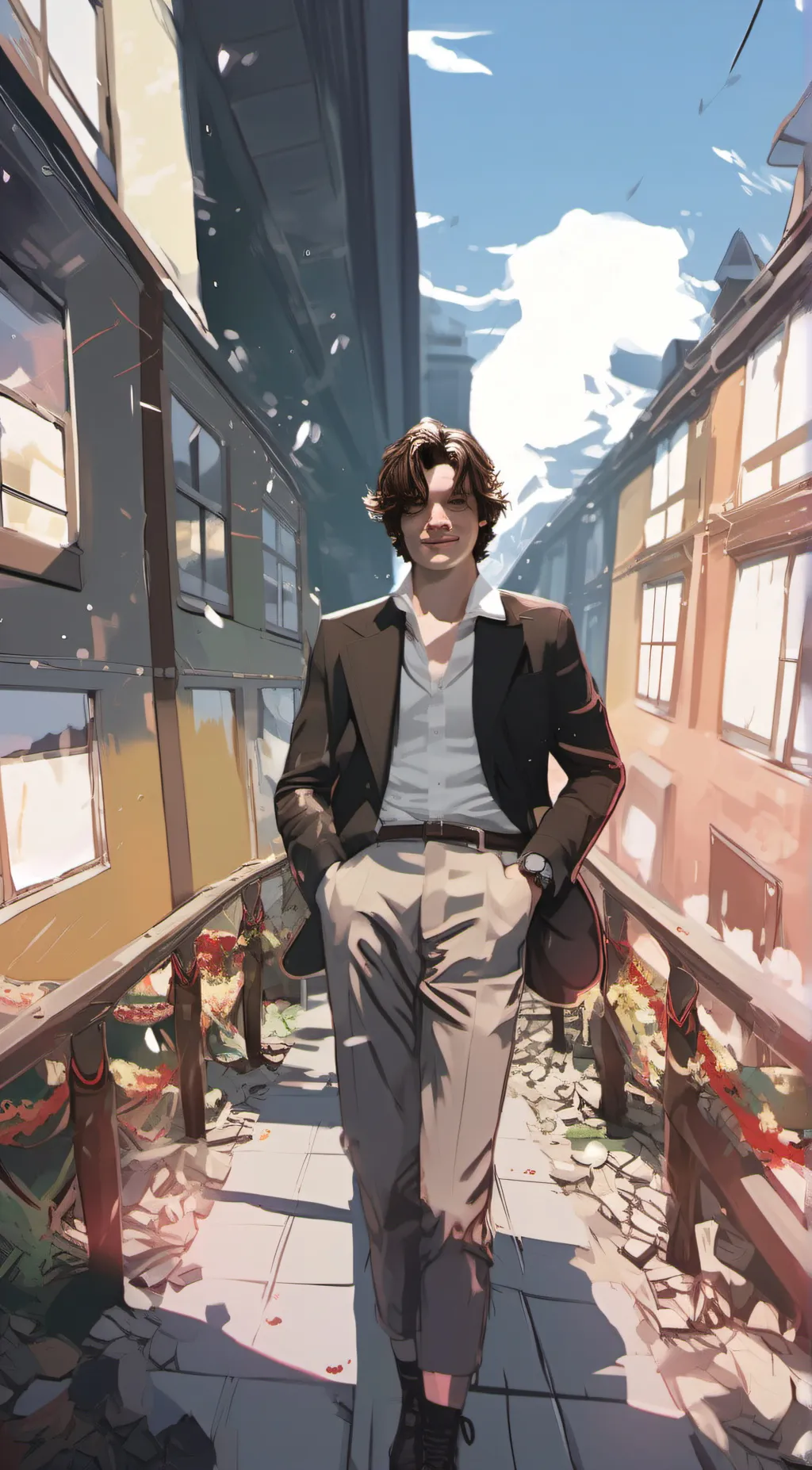 ai character: Chris background