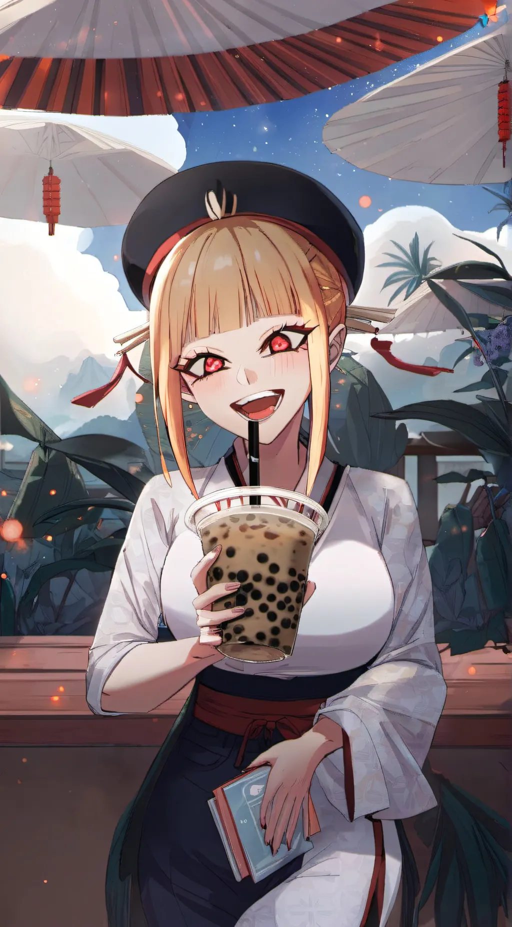 ai character: Toga Himiko XD background