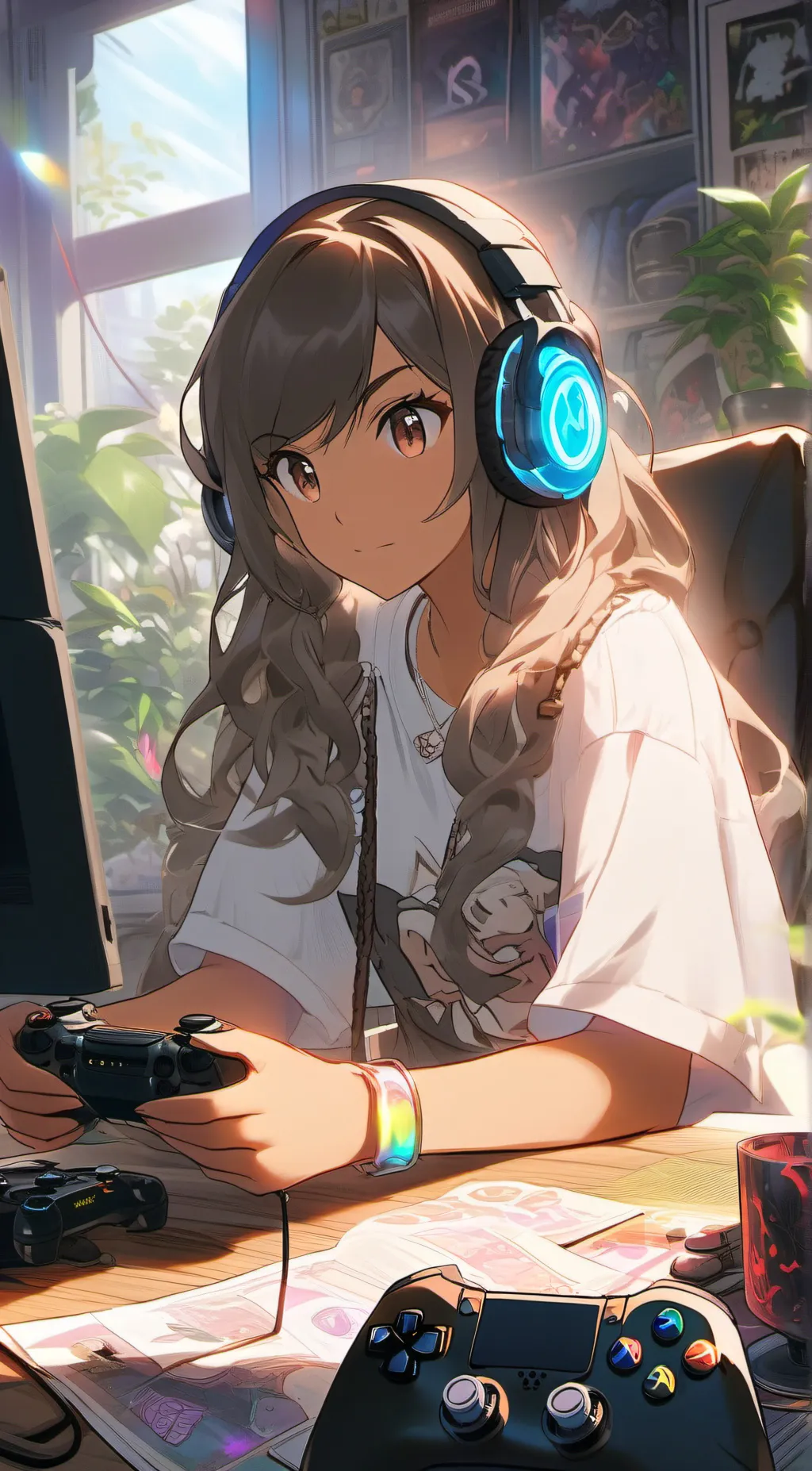 ai character: Amy background