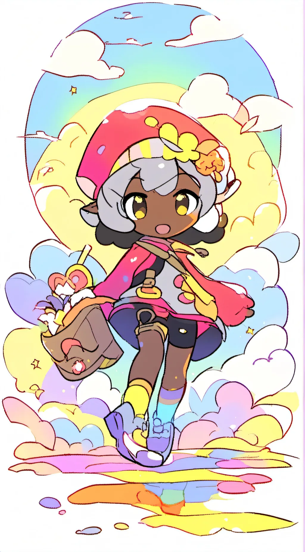 ai character: .Sanario as Humans background