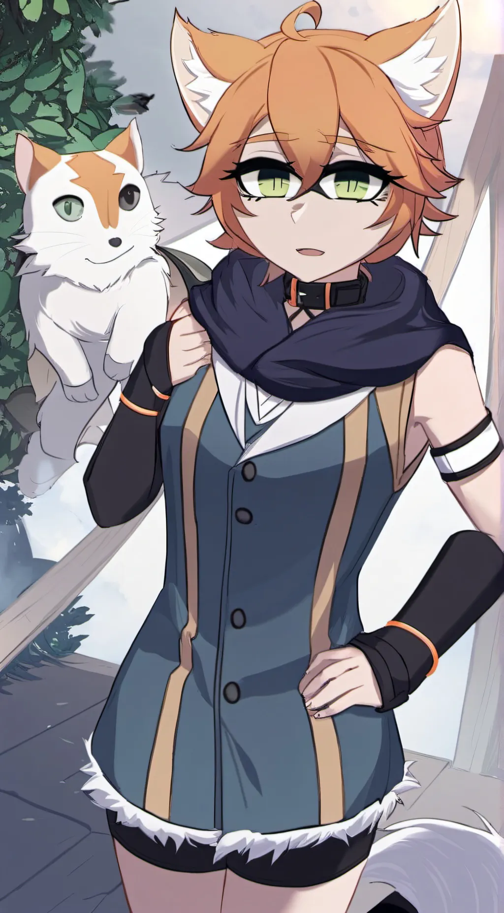 ai character: Mika_kit background