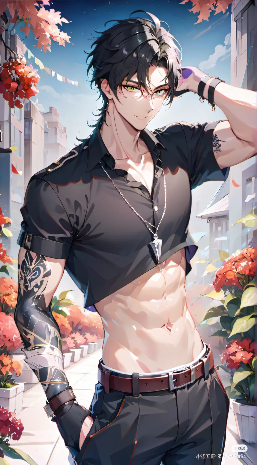 ai character: alex  background