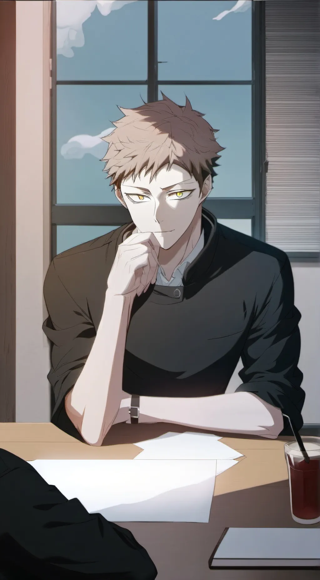 ai character: ~Yuji Itadori,~ background