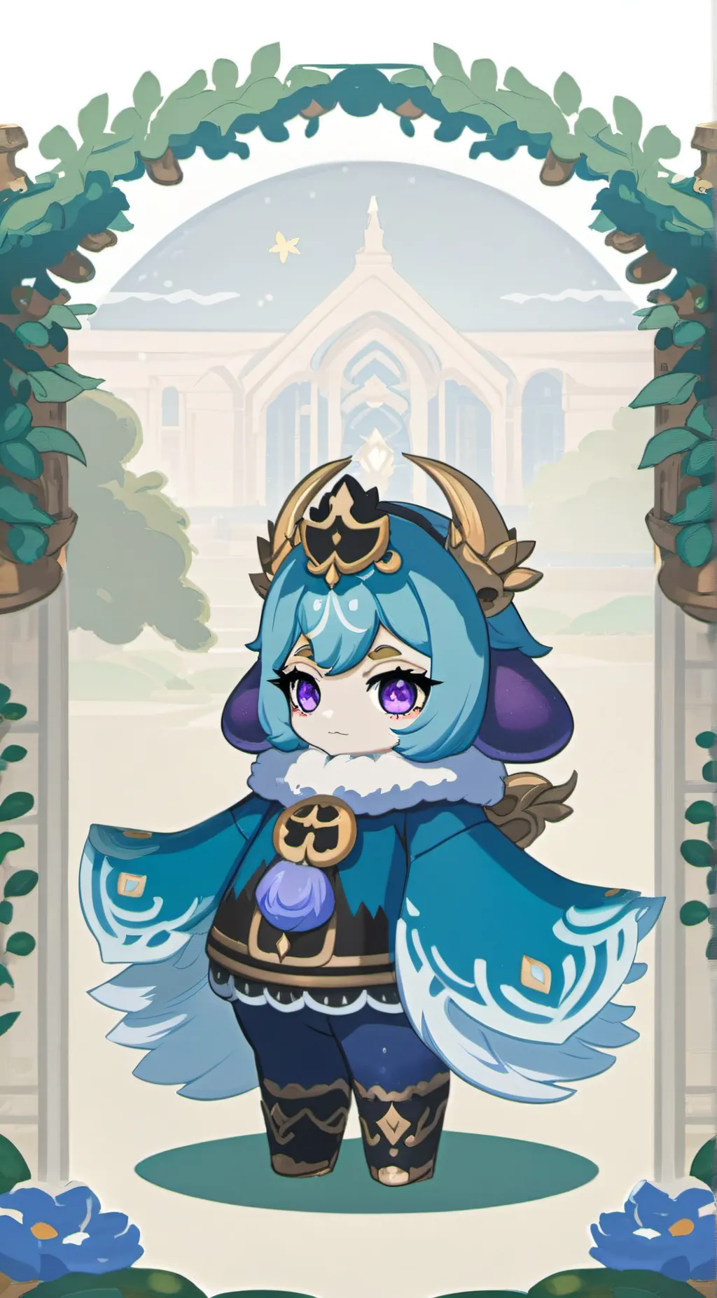 ai character: Mizuki background