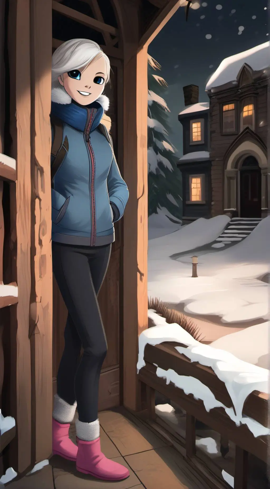 ai character: Sans (Female) background