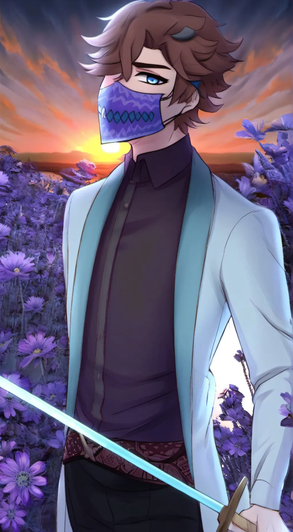 ai character: micheal  background