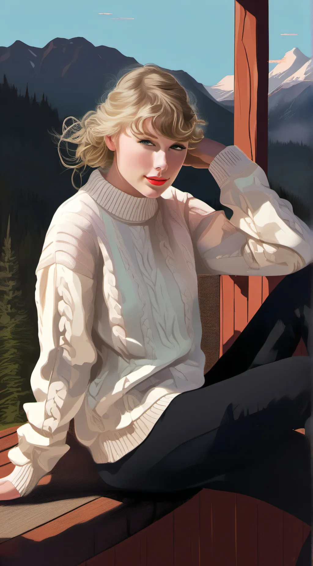 ai character: Taylor swift background