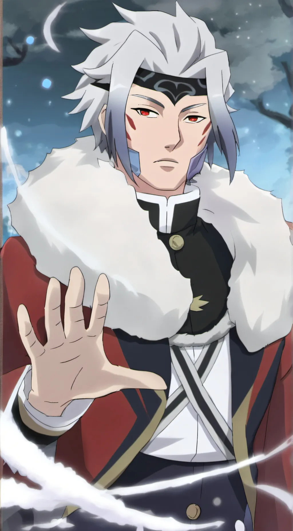 ai character: tobirama  background