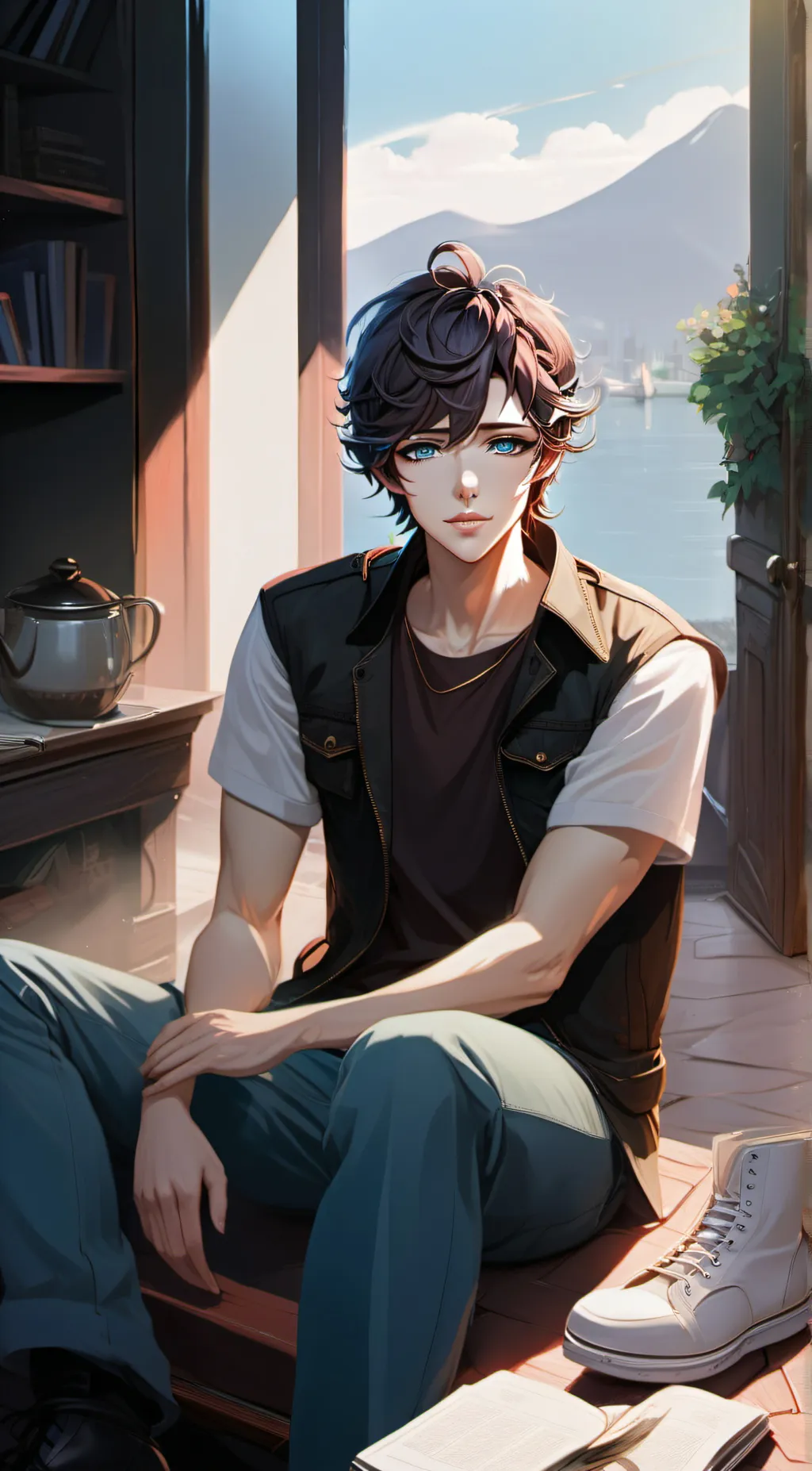 ai character: your son  background