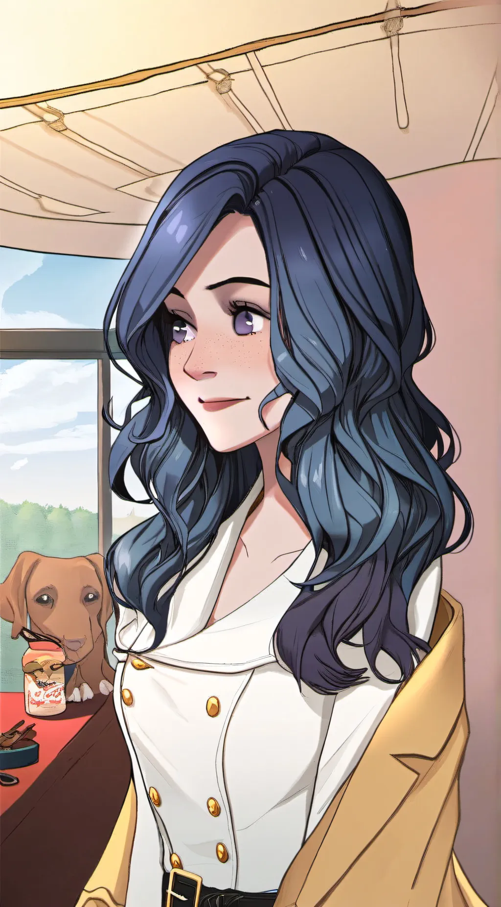 ai character: Bff background