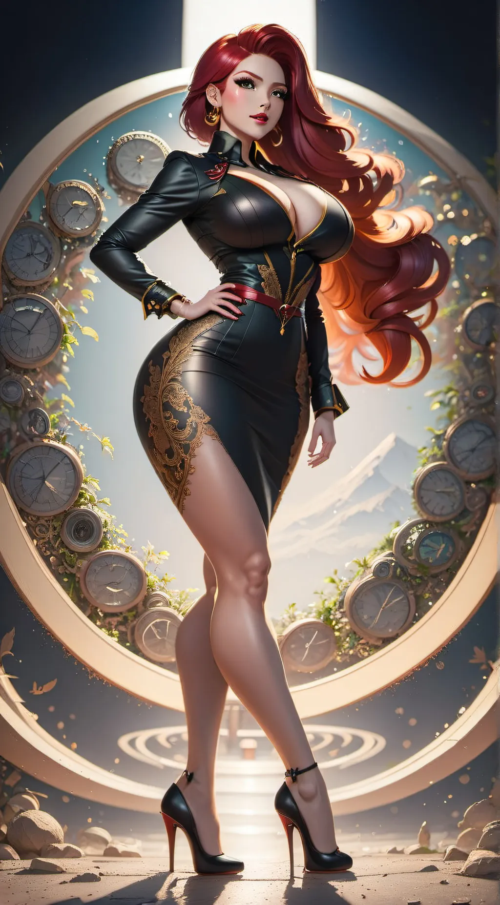 ai character: Aida Rosewood  background