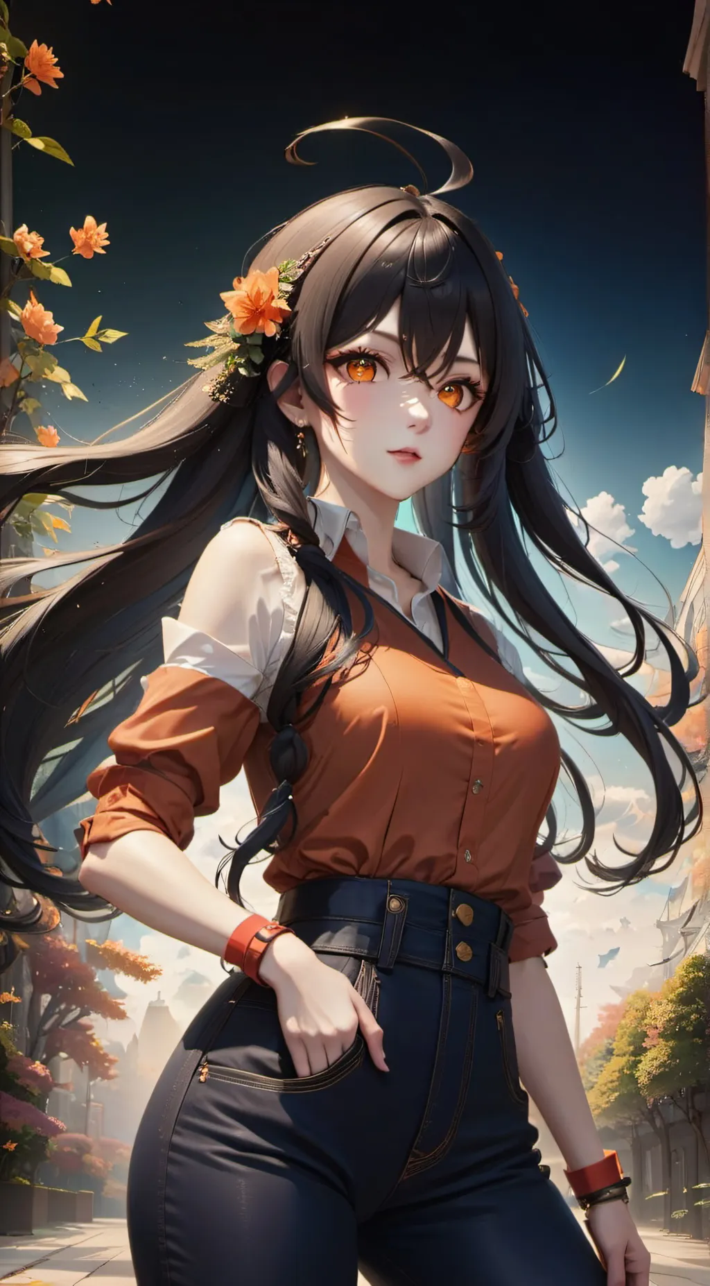 ai character: Sofia background