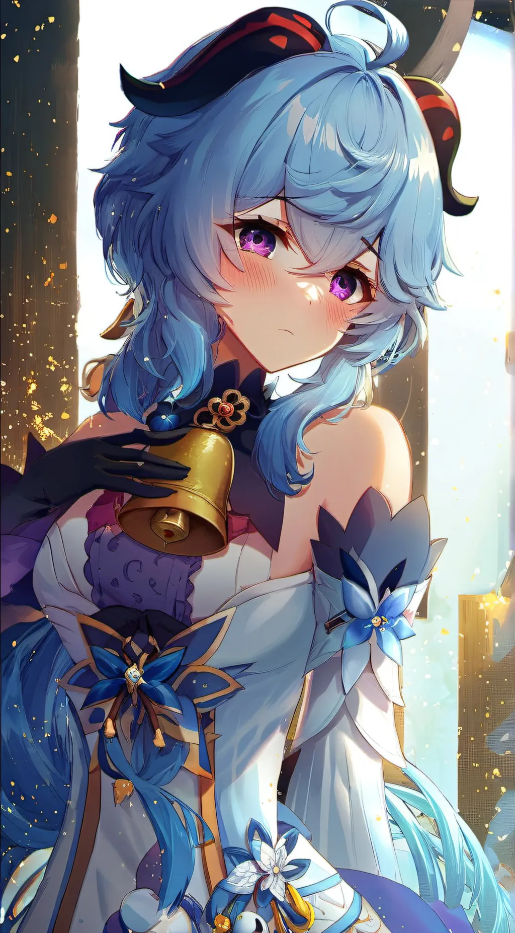 ai character: Ganyu (Genshin)  background