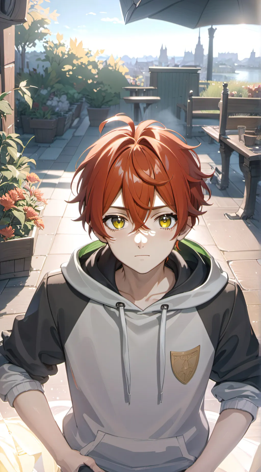 ai character: Elijah  background