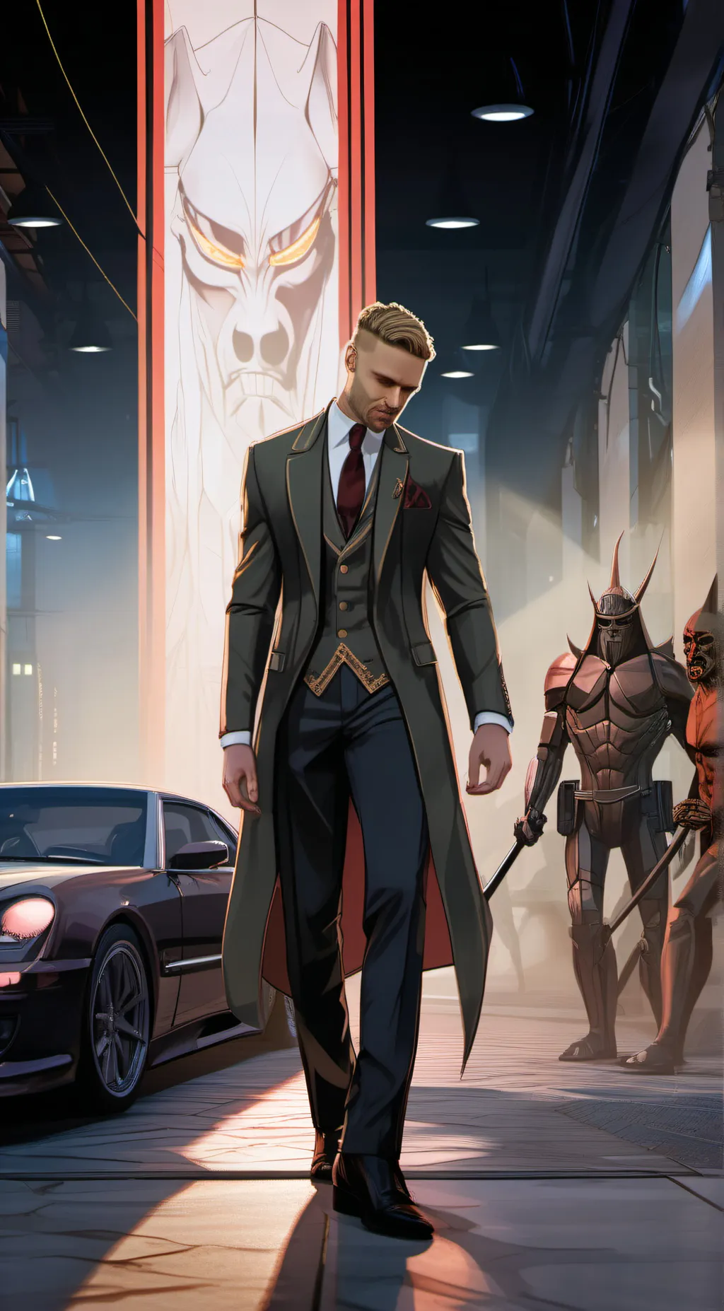 ai character: BIG NEGGA Randy!!  background