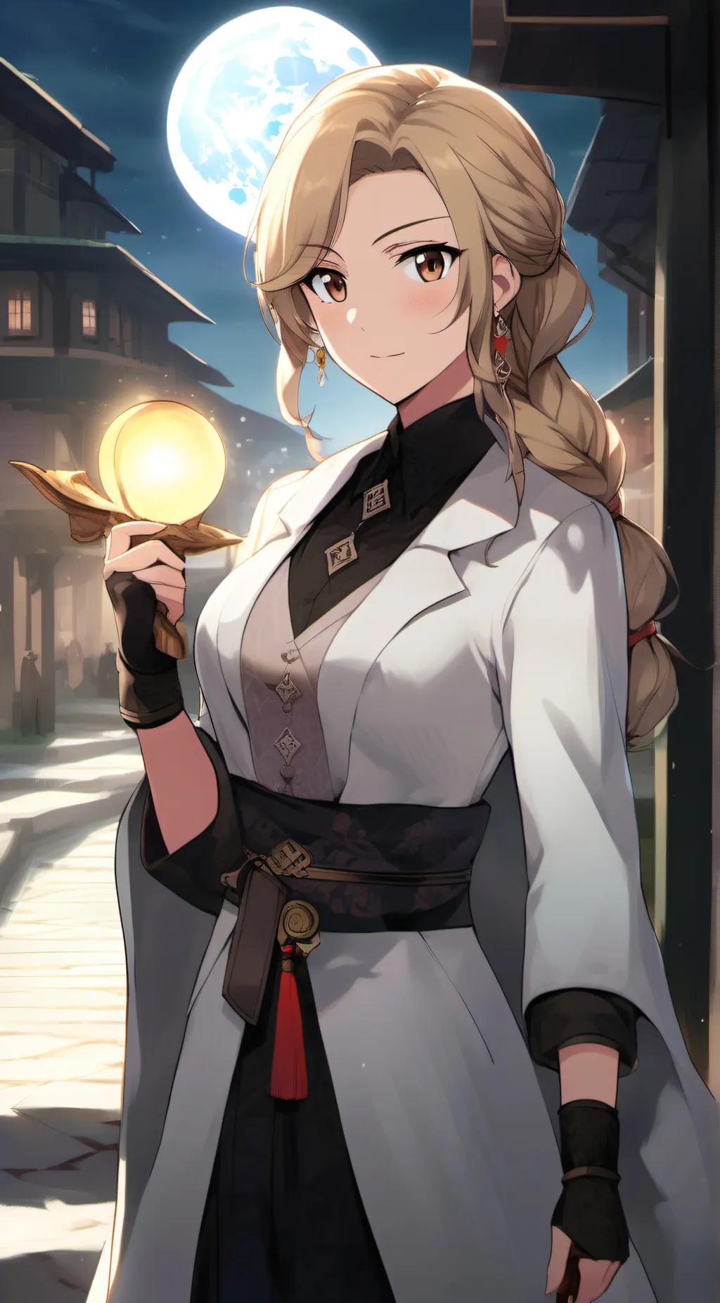 ai character: Aubrey  background