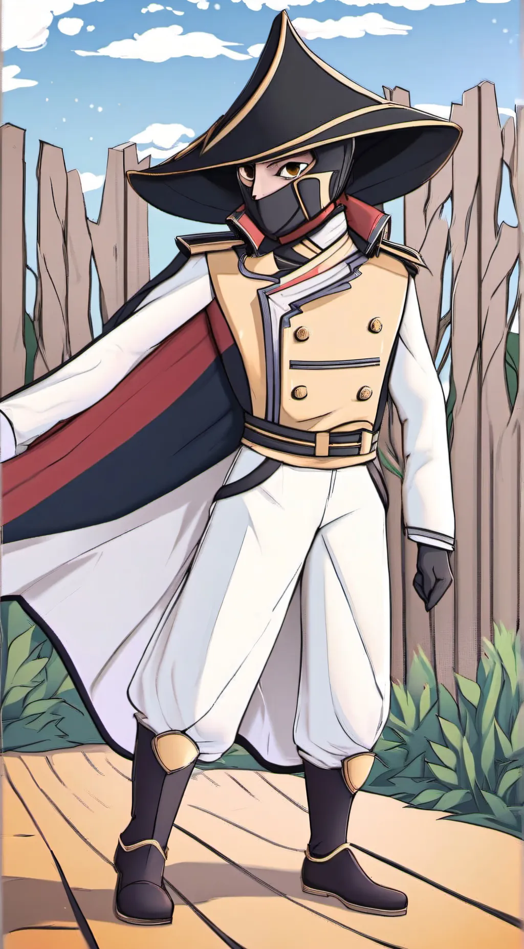 ai character: Sol background