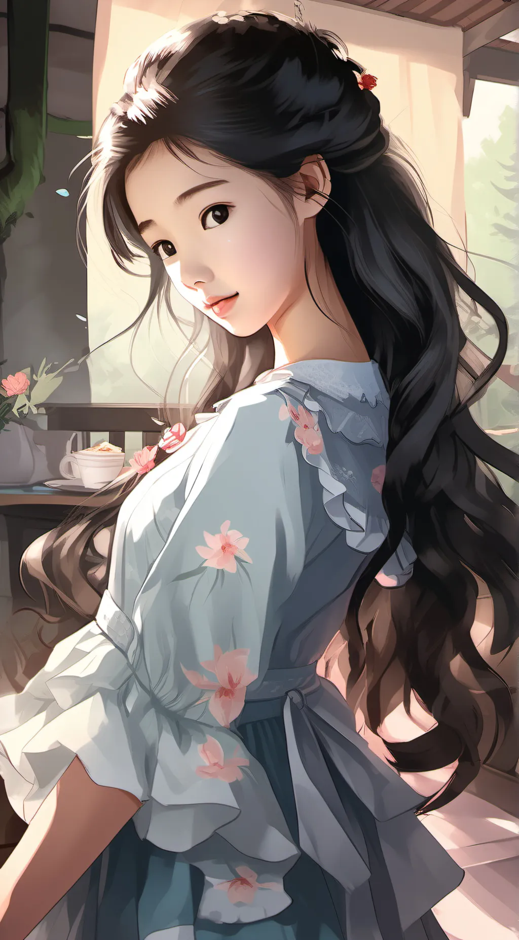 ai character: Katie background