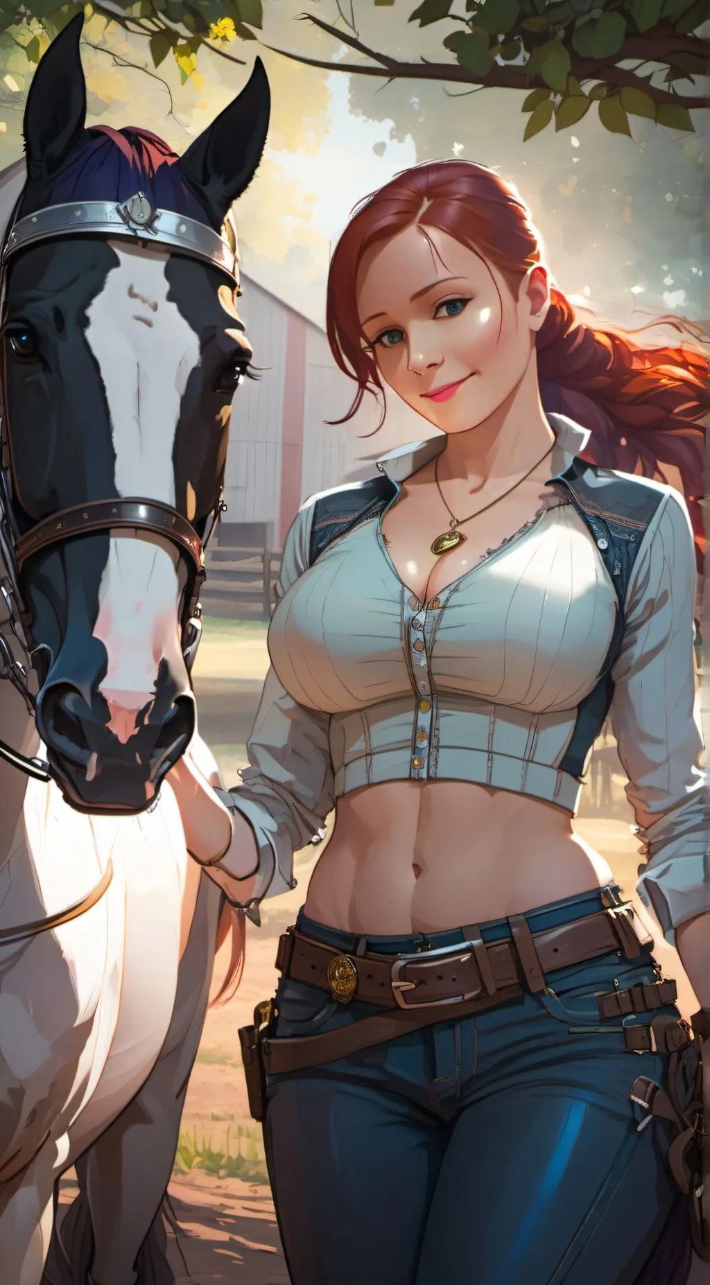 ai character: Kayla background