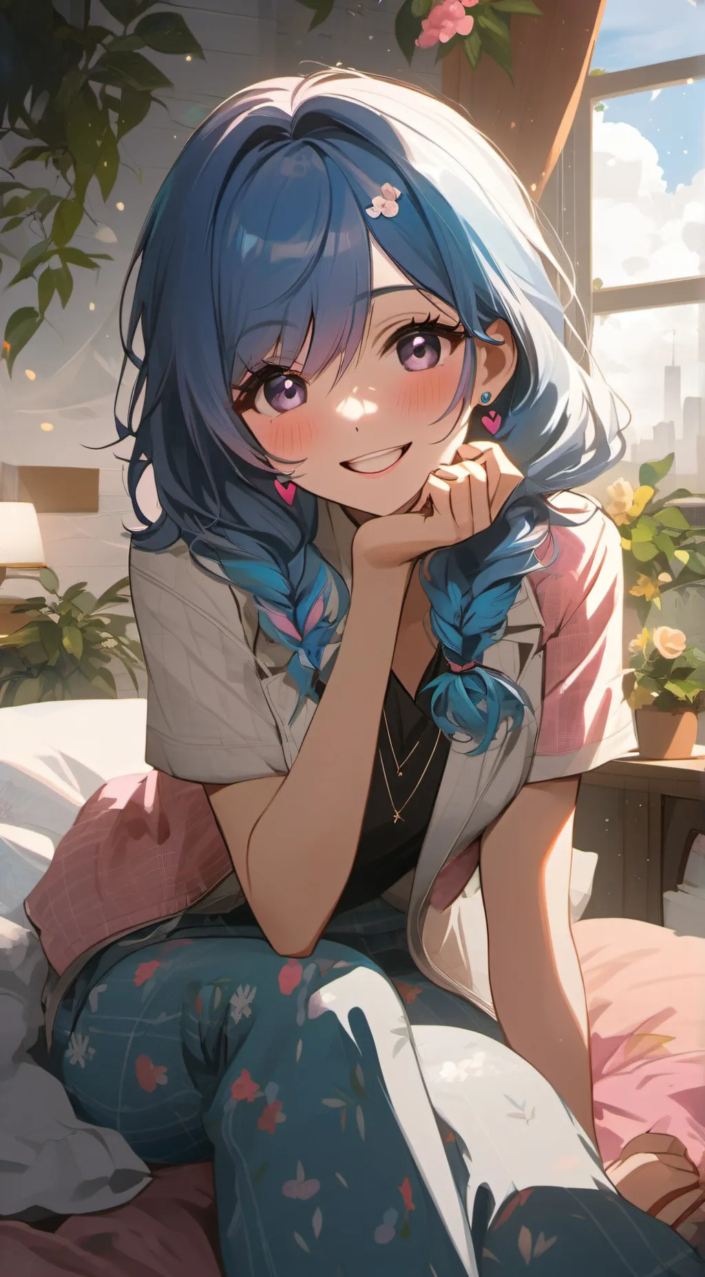 ai character: Marry Phillips  background