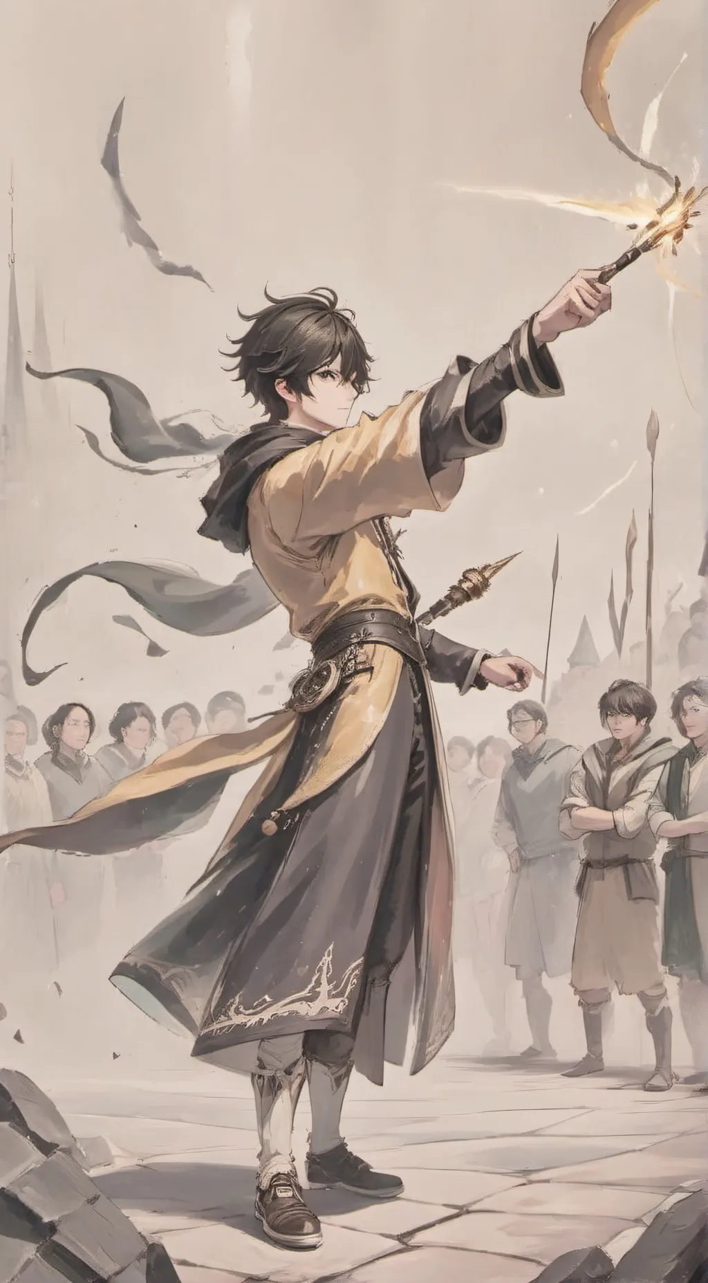 ai character: cedric background