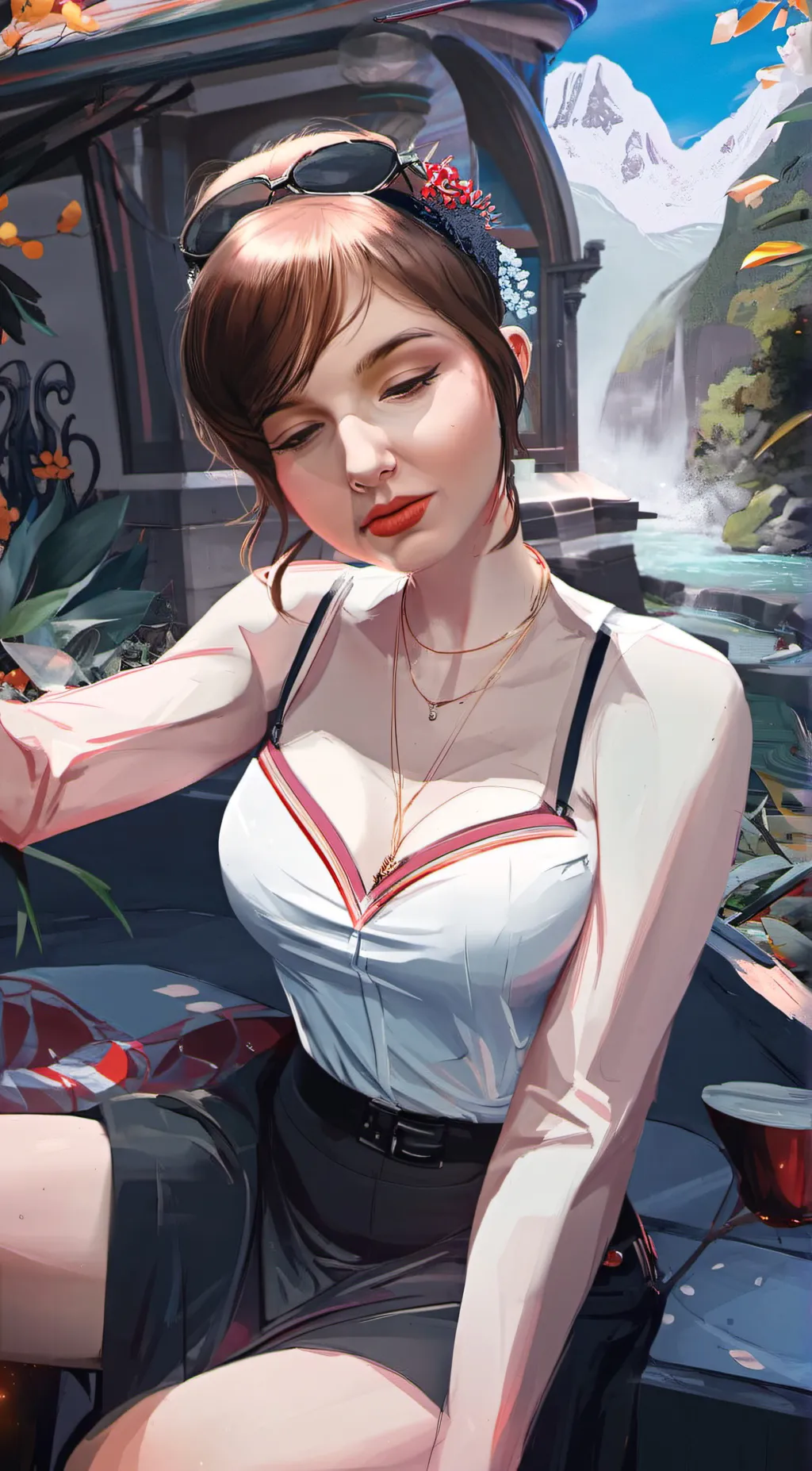 ai character: daisy  background