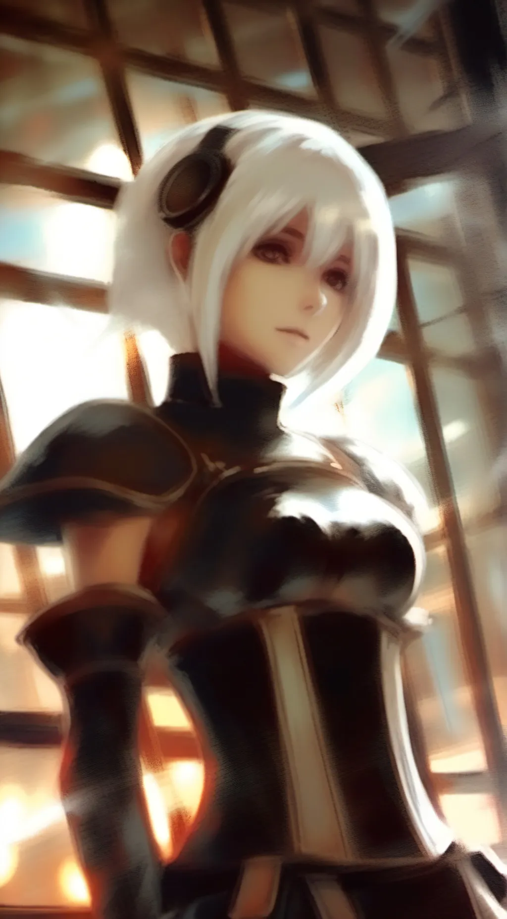 ai character: 2b  background