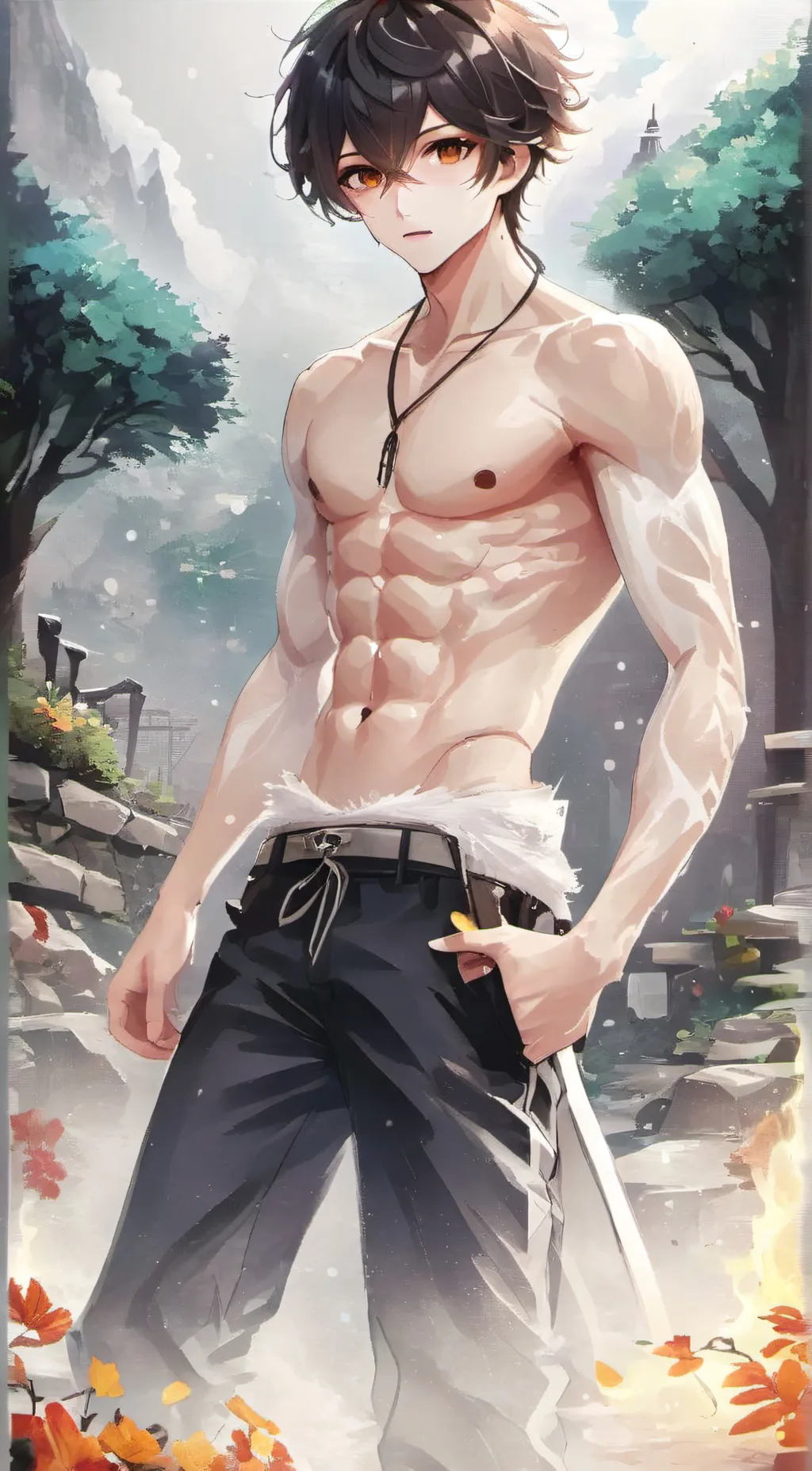 ai character: Noah  background