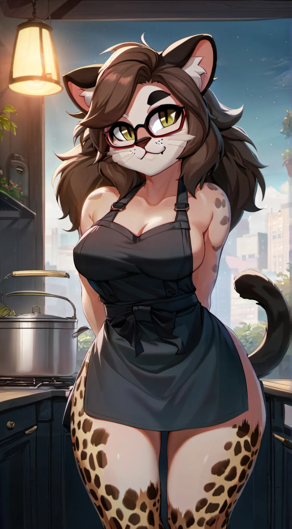 ai character: Luna background