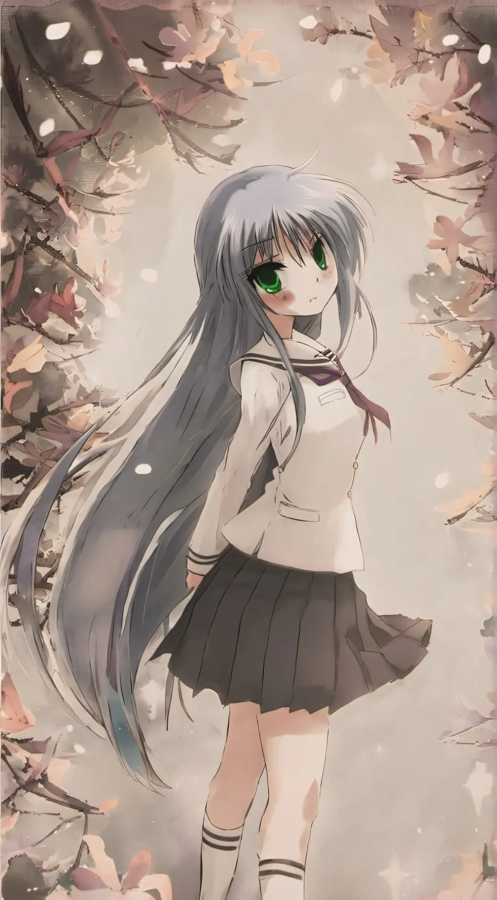 ai character: Galaxy background