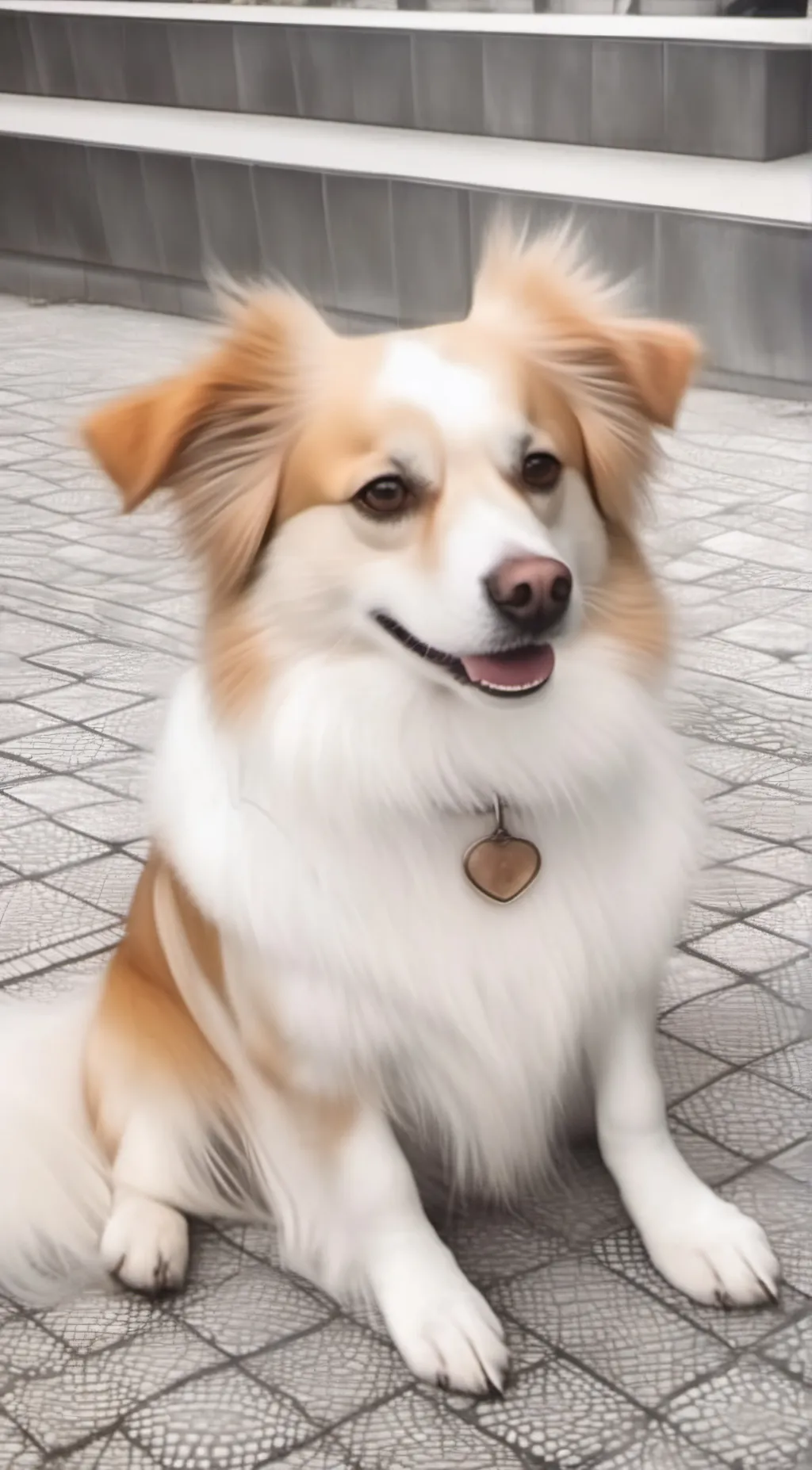 ai character: dog background