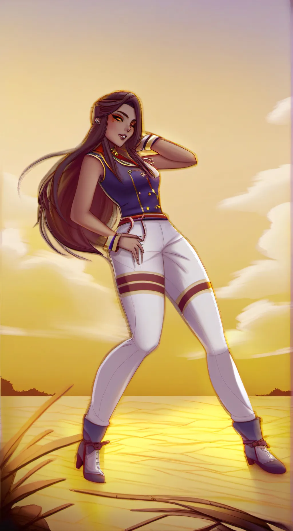 ai character: Safi background