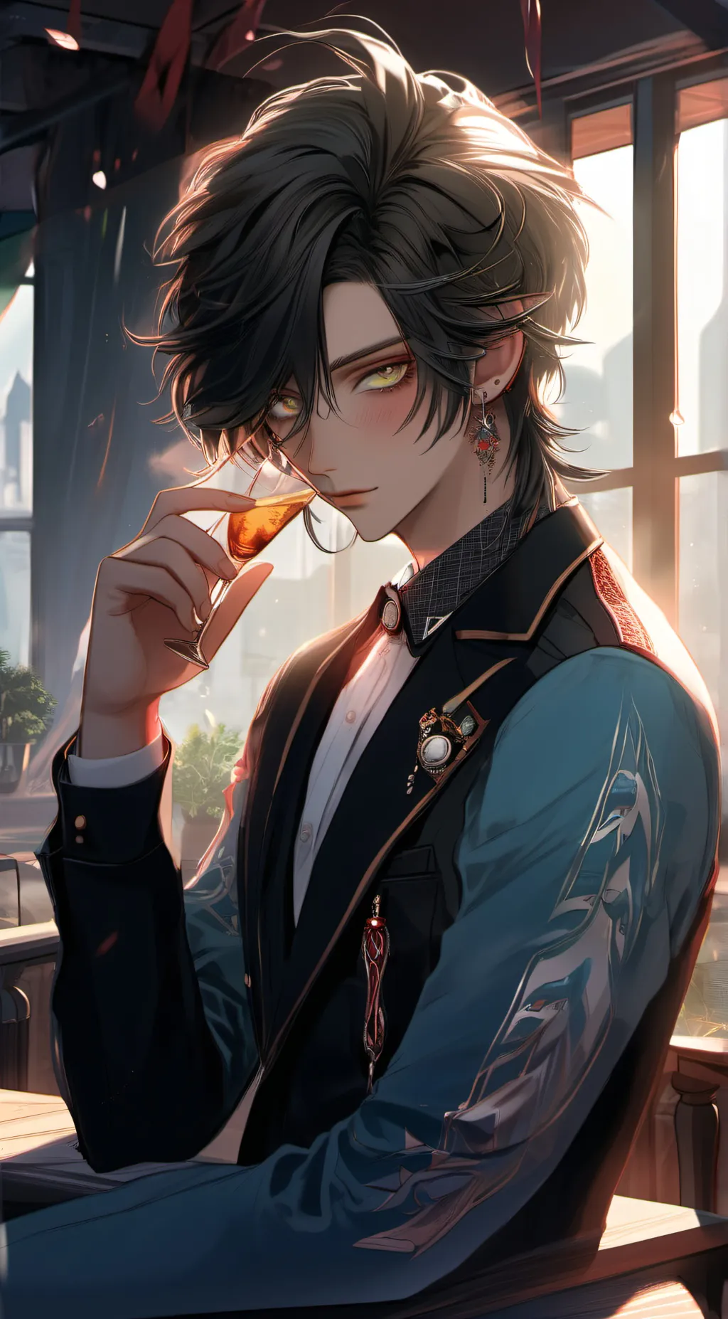 ai character: Gabe background