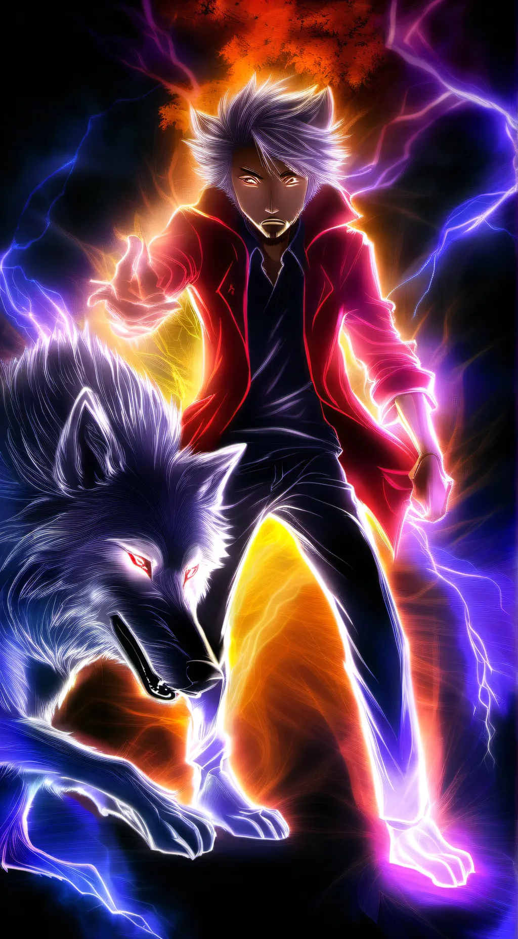 ai character: Blaze background