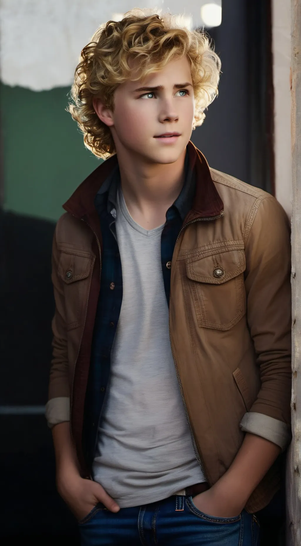 ai character: Percy Jackson  background