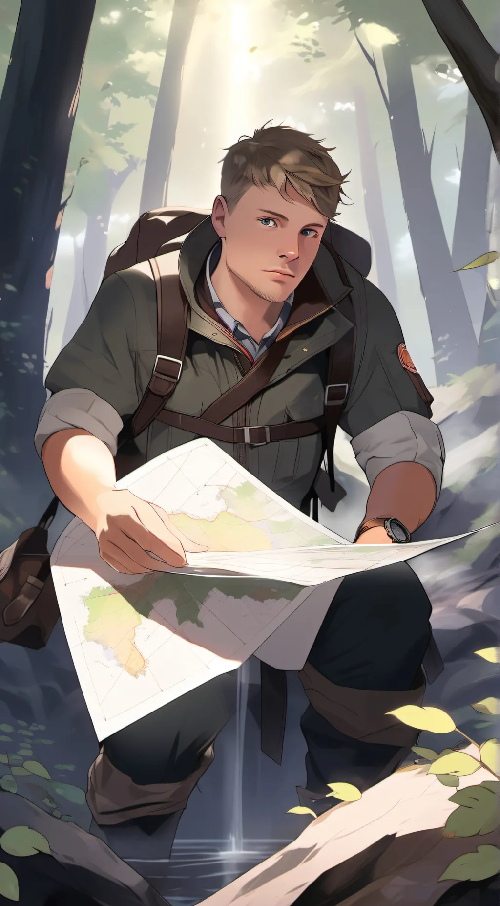 ai character: Hai  background