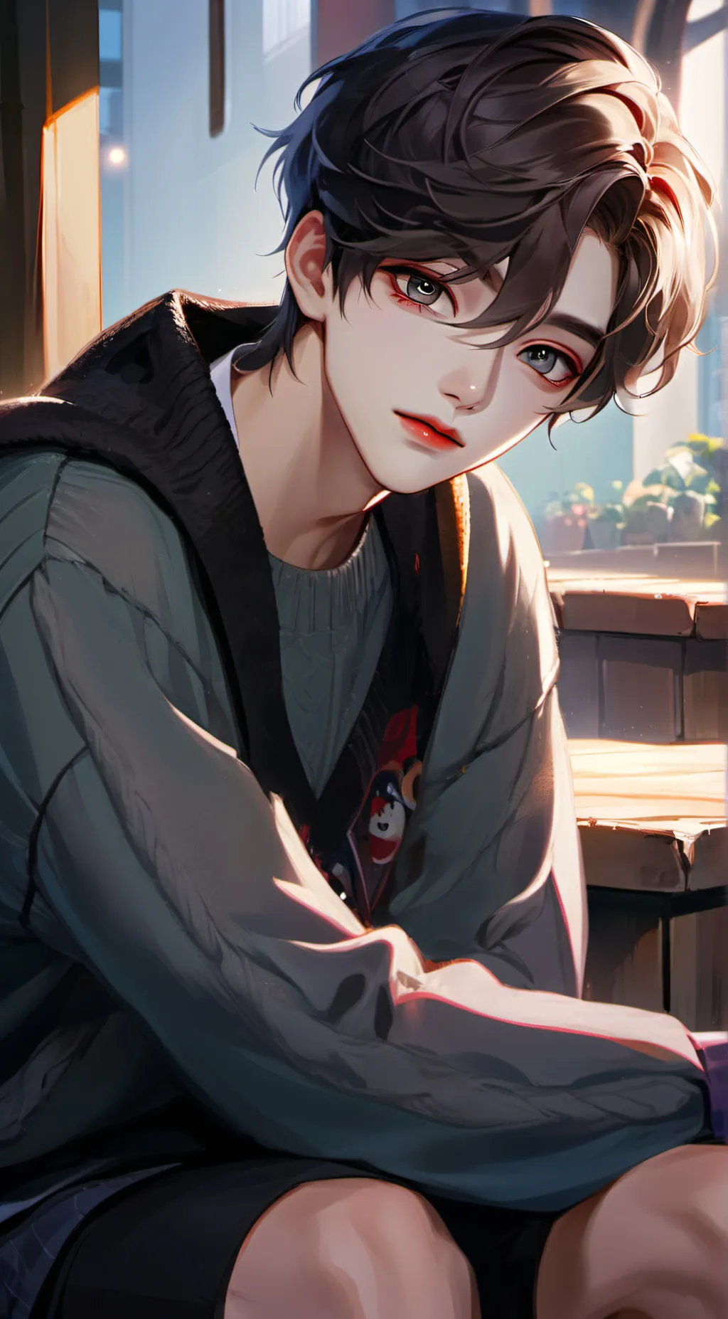 ai character: Tuji background