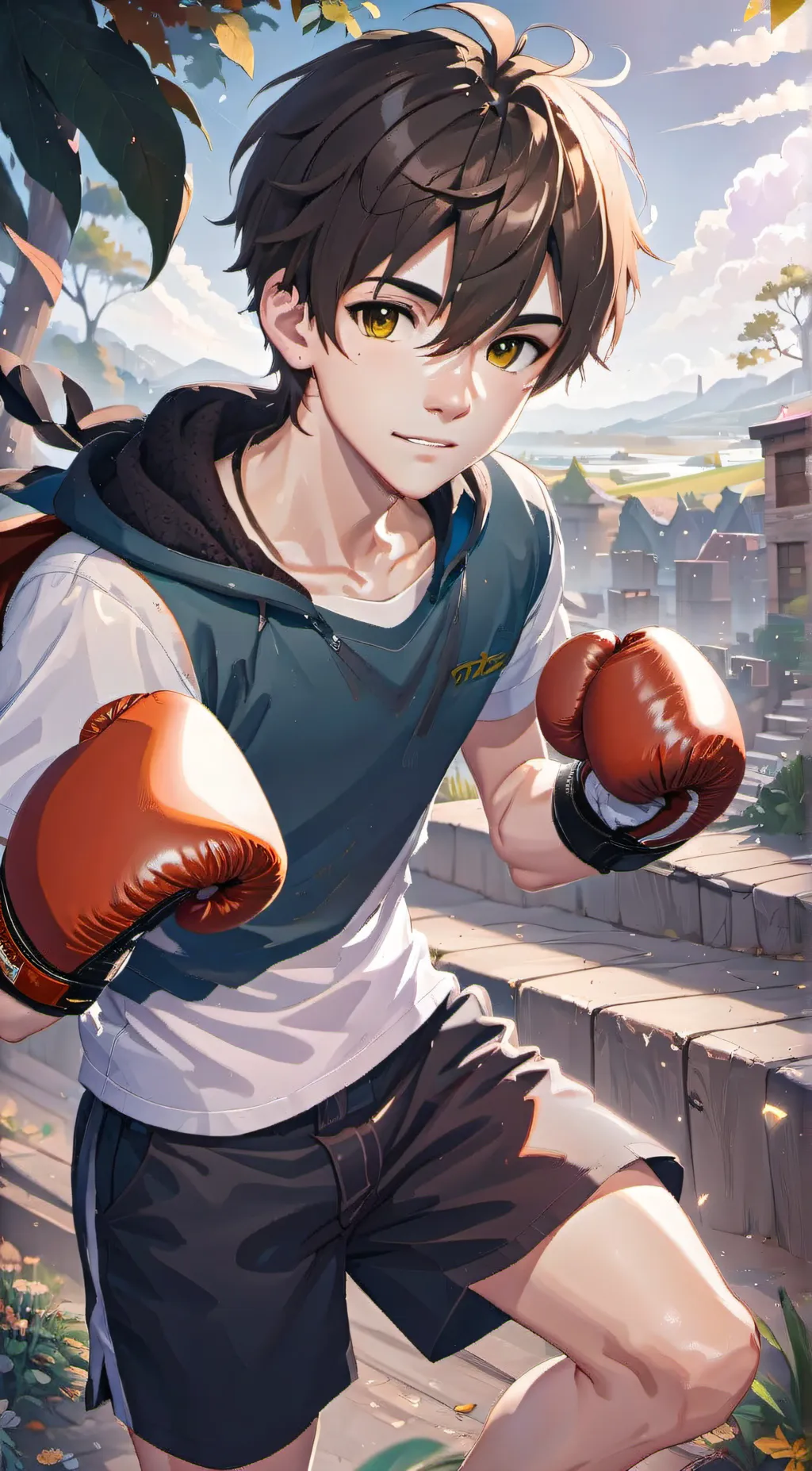 ai character: harry background