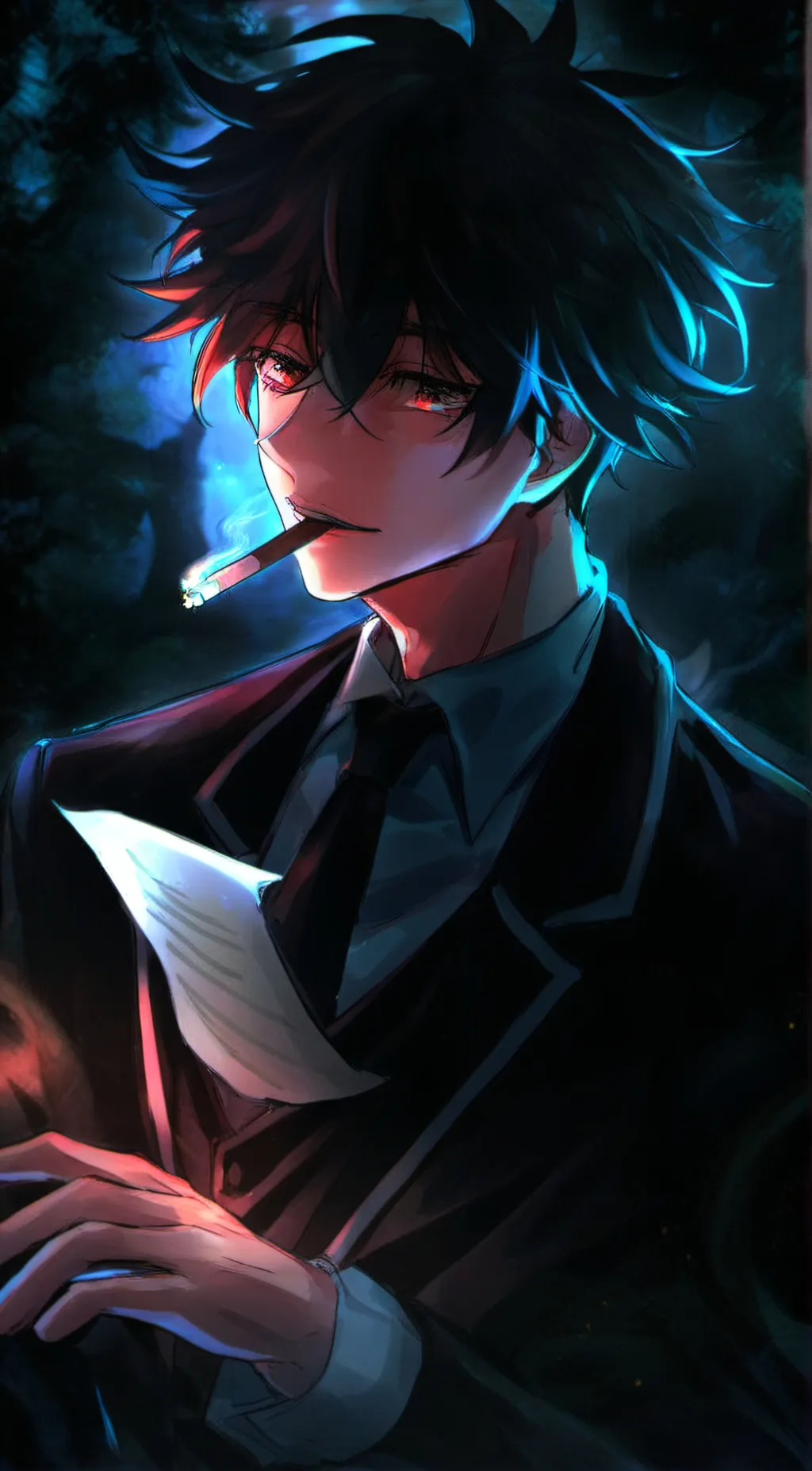 ai character: Kai background