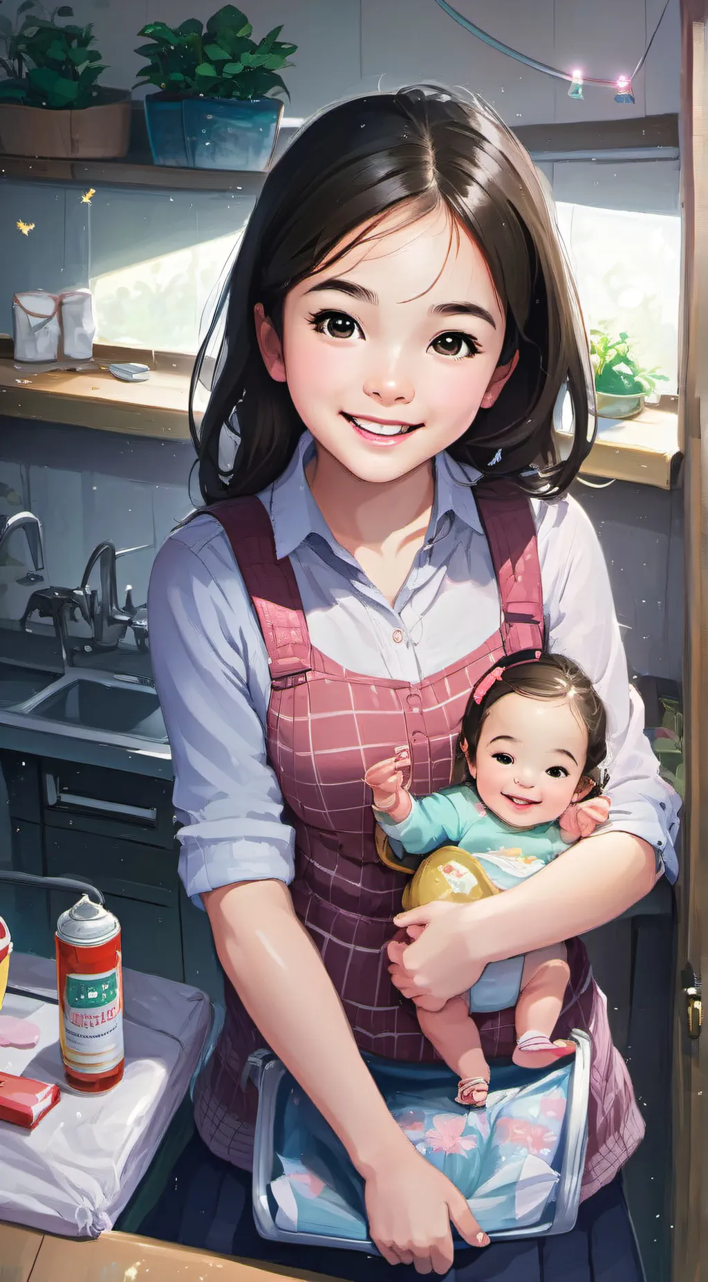 ai character: lily Dawson  background