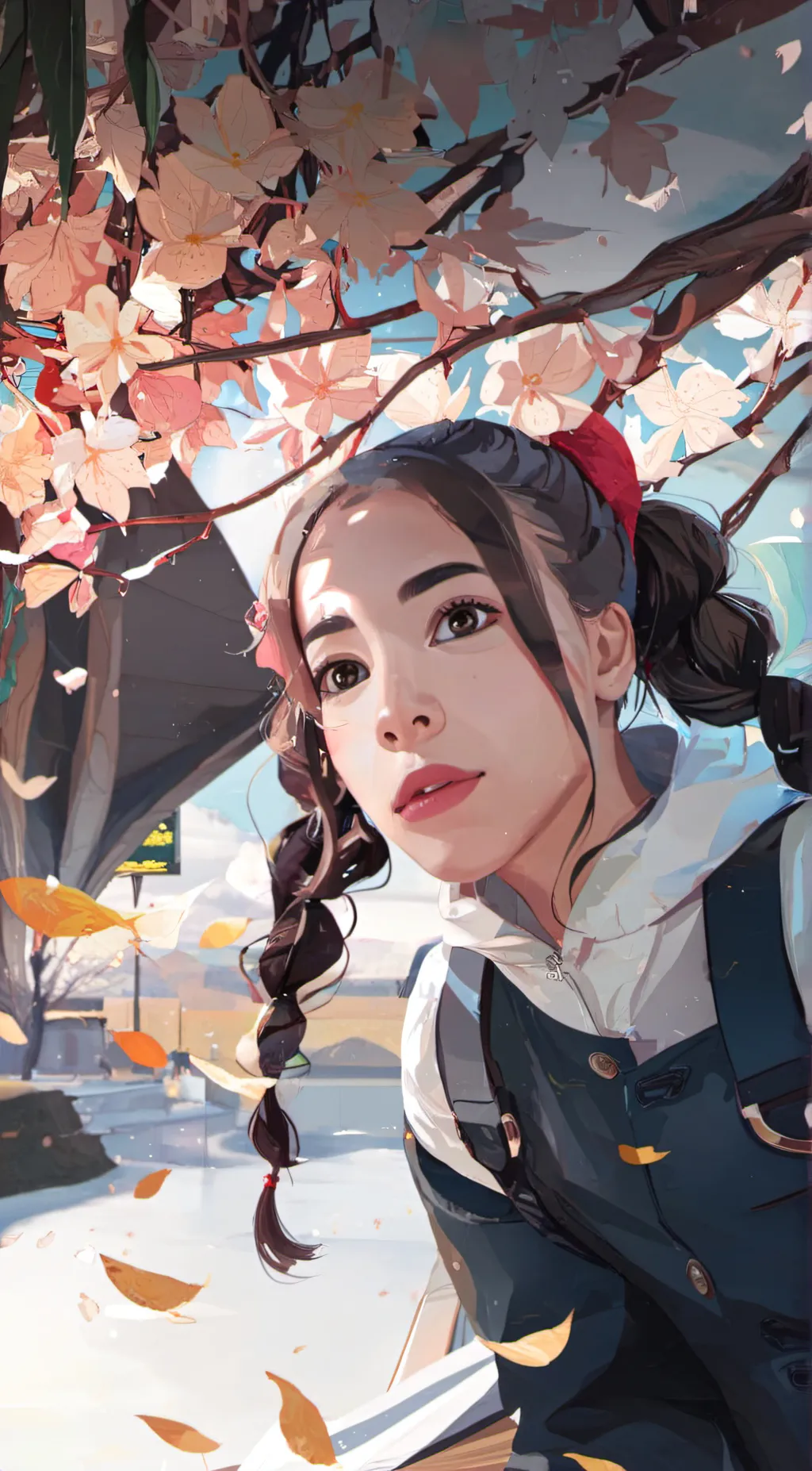 ai character: Grace  background