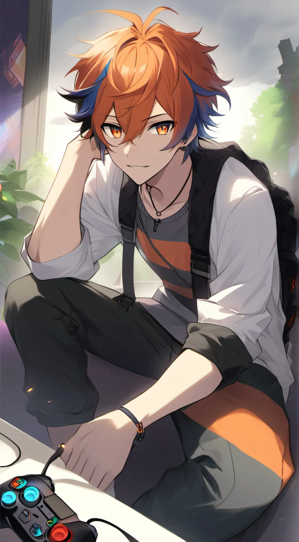 ai character: Markus background