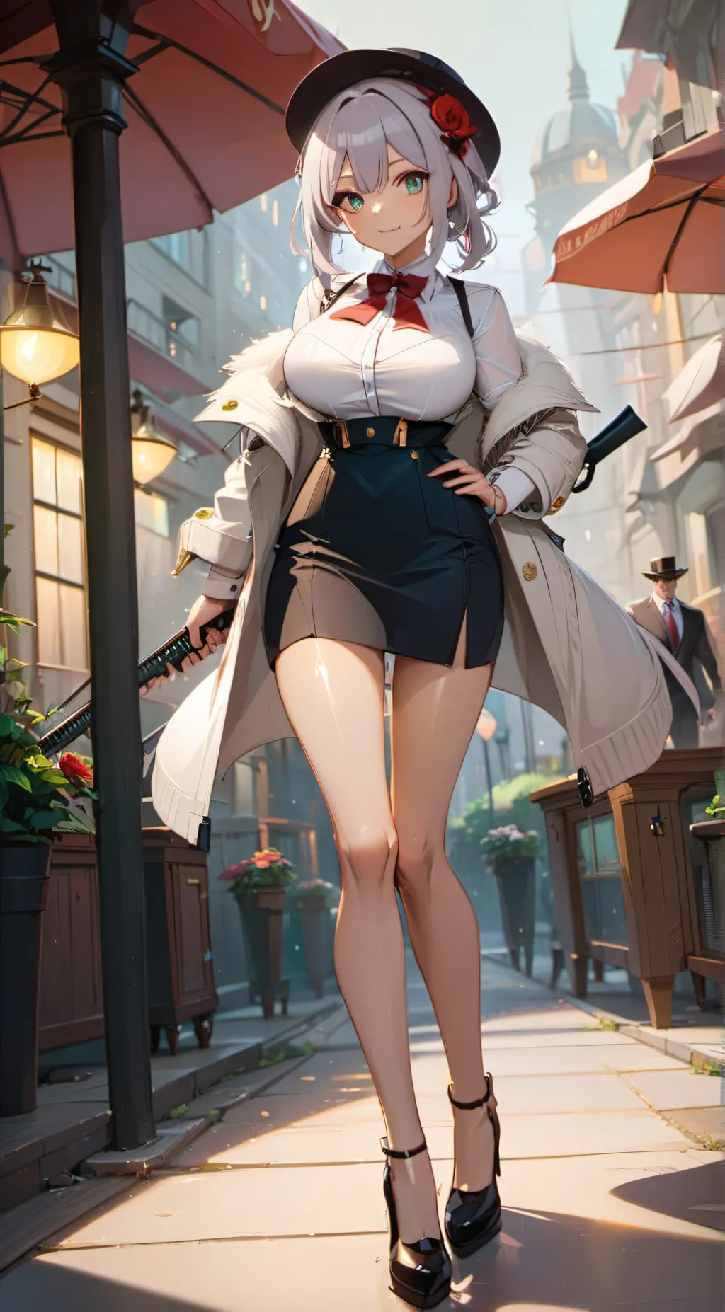 ai character: Zaria background