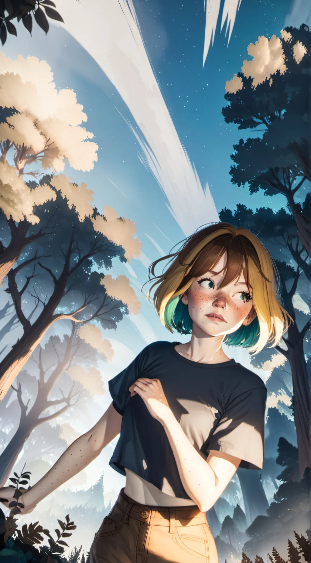 ai character: Kelly  background