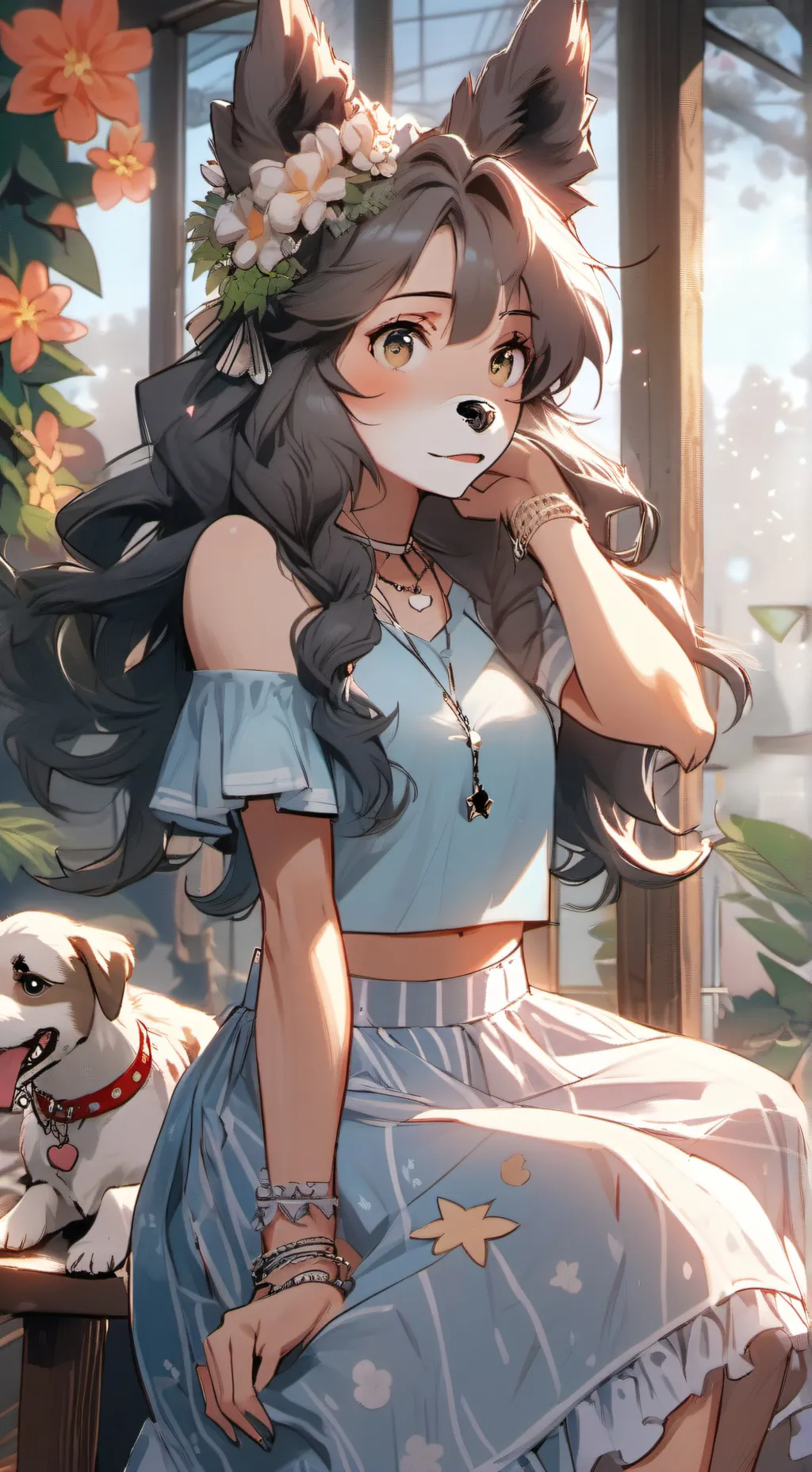 ai character: Mabel background