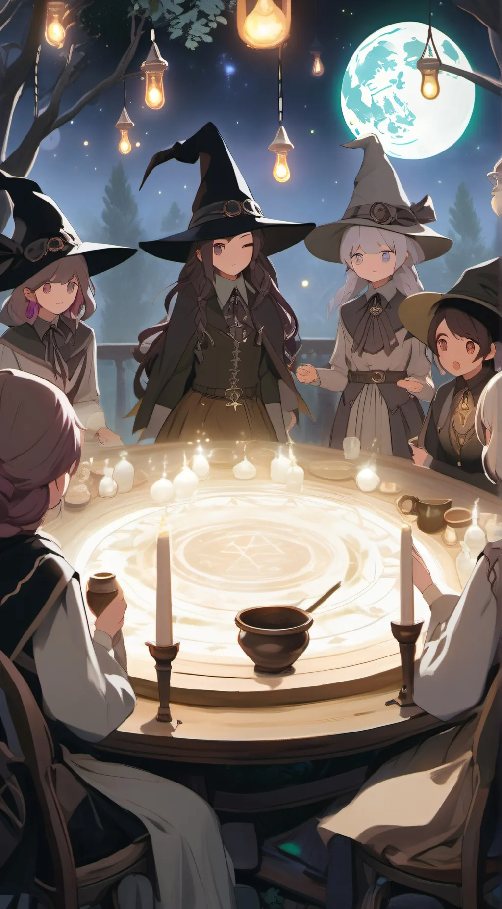 ai character: Ojamajo Doremi background