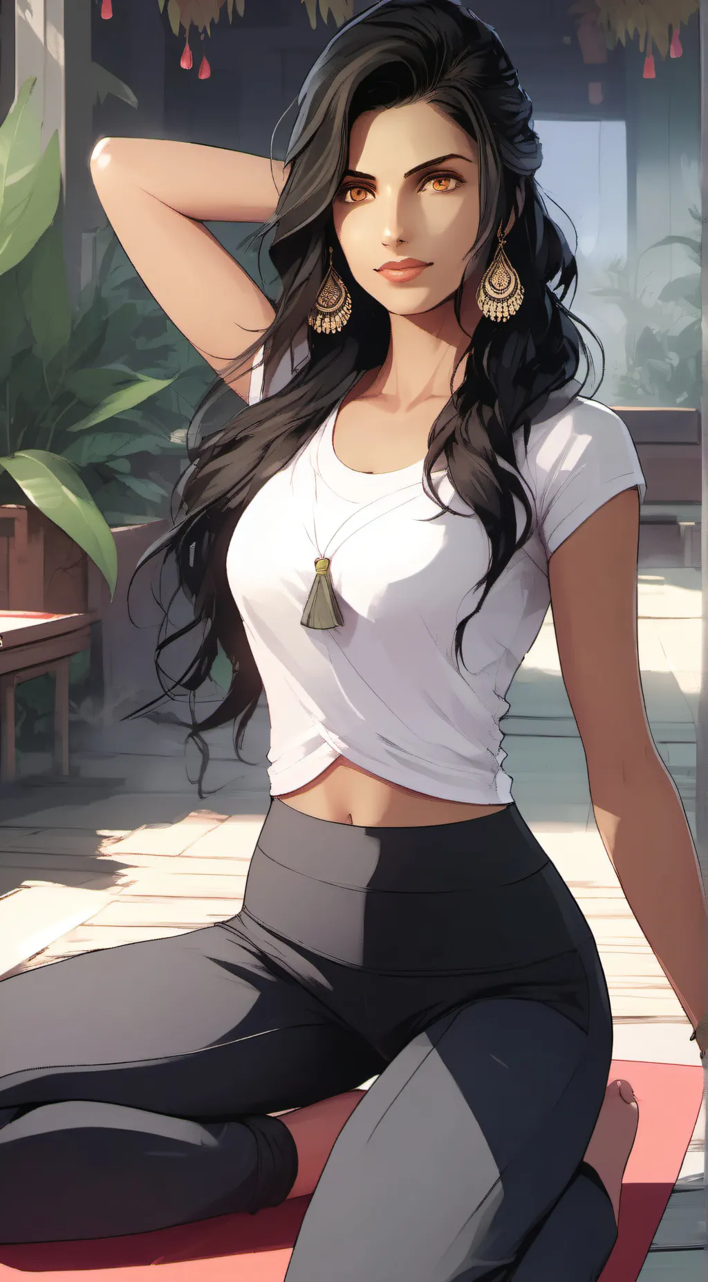 ai character: Ally background