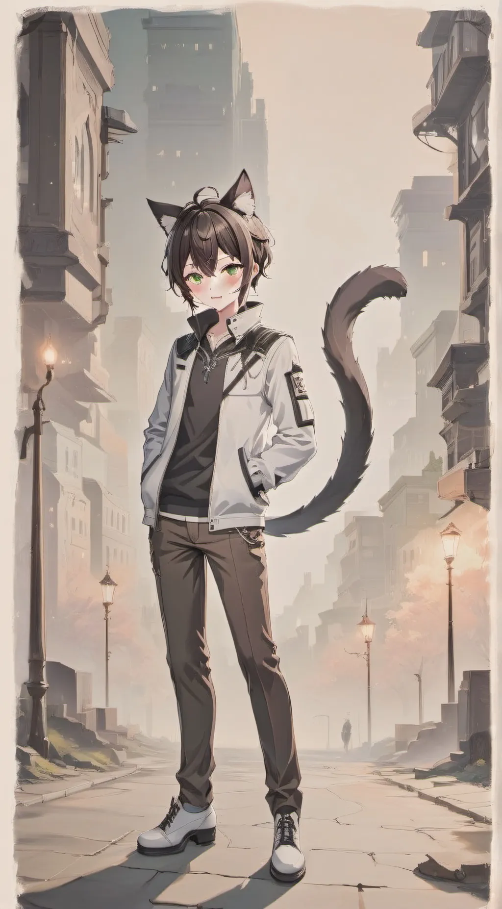 ai character: Katie background