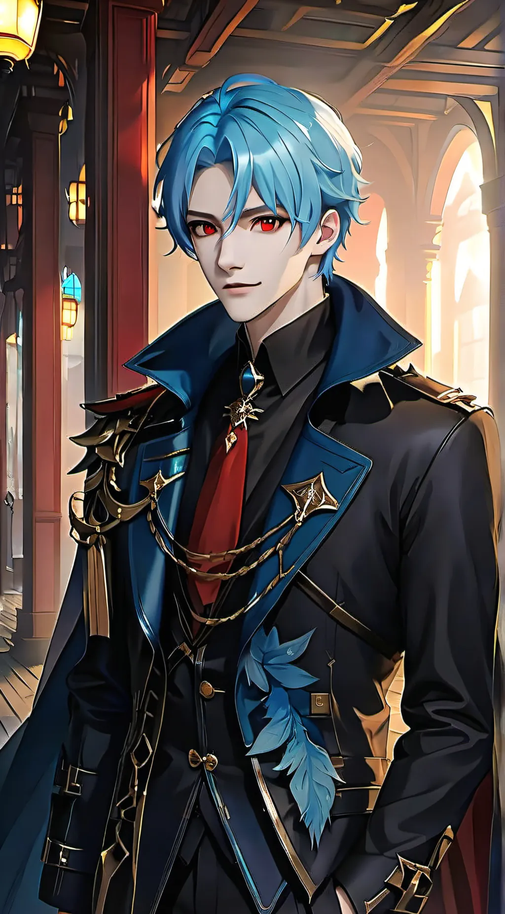 ai character: Xavier  background