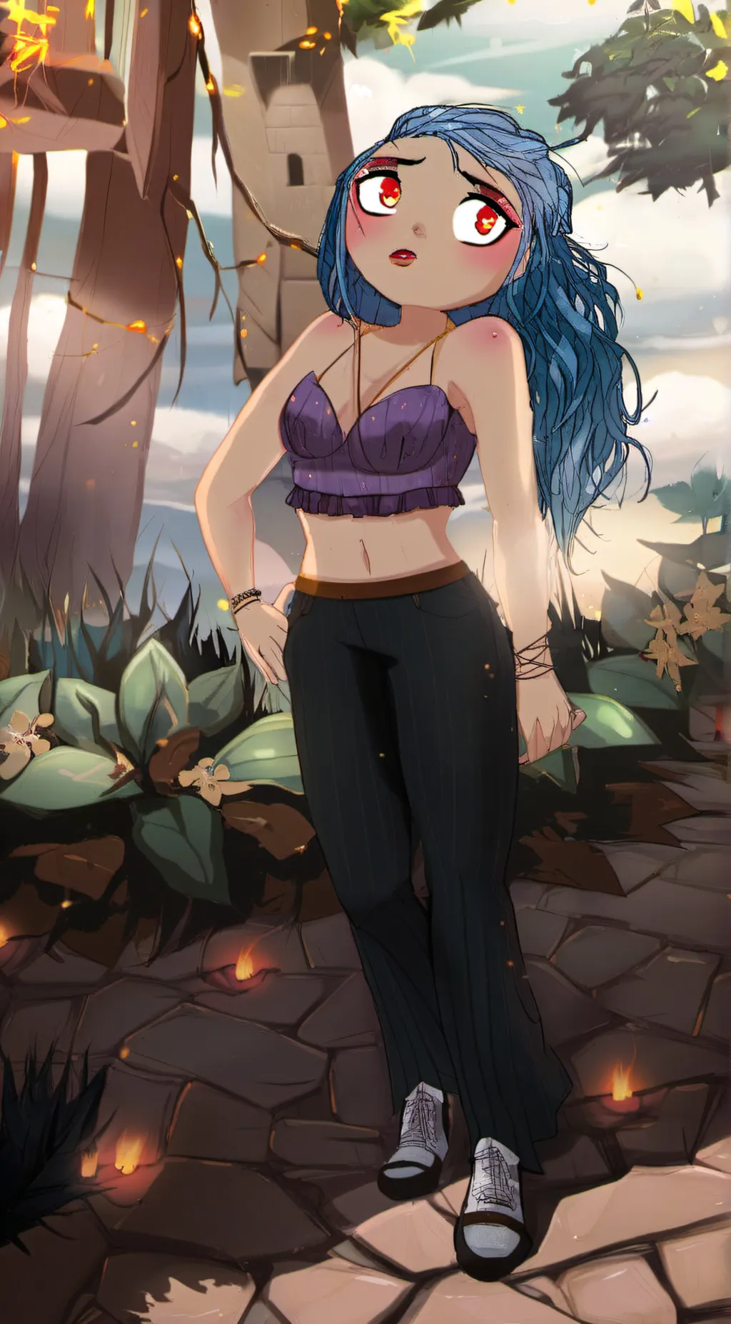 ai character: Selana Griffin background